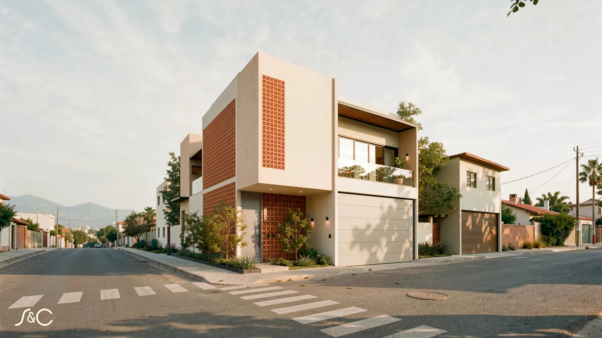 Fachada principal Casa García
